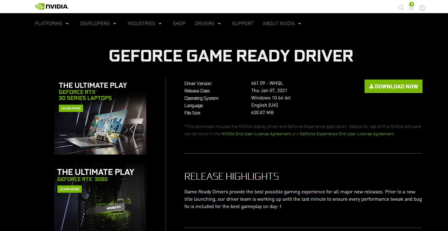 Win10 GeForce 461.09.png